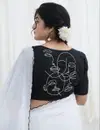 MG 434 Cut Work Border Plain Linen Designer Sarees Wholesale Price In Surat